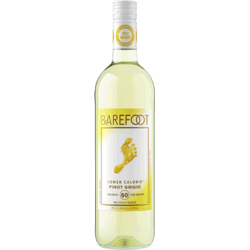 Picture of Barefoot Lower Calorie Pinot Grigio 750ml