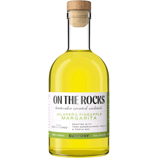 Picture of On the Rocks Premium Cocktails The Jalapeno Pineapple Margarita 375ml
